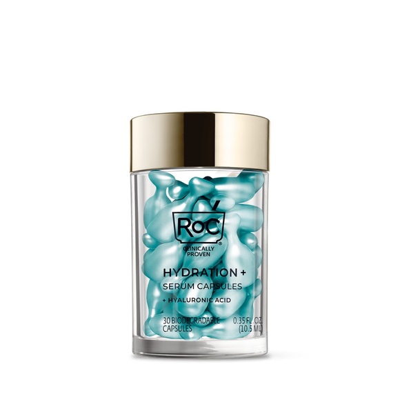 RoC Multi Correxion Hydrate + Plump Serum Caps with Hyaluronic Acid 30 caps NWT - Picture 1 of 4